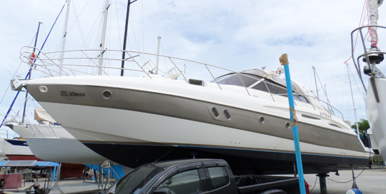 Cranchi 47 - Power Boat Surveyed by Andaman Marine Surveyors