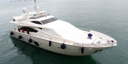 Ferretti 881 RPH - Power Boat Surveyed by Andaman Maritime Services
