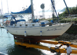 Manson 43 - Sailing Yacht Surveyed by Andaman Maritime Services