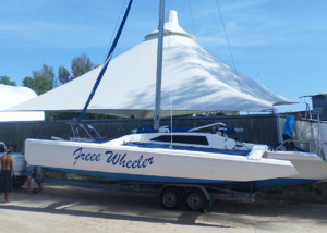 Corsair 28RS Multihull Marine Survey by Andaman Marine Surveyors.