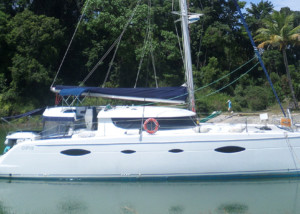 Fountaine Pajot Salina 48 Multihull Surveyed by Andaman Marine Surveyors.