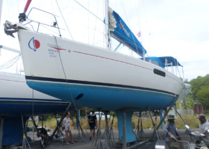 Jeanneau SO44i Sailing Yacht Surveyed by Andaman Marine Surveyors.