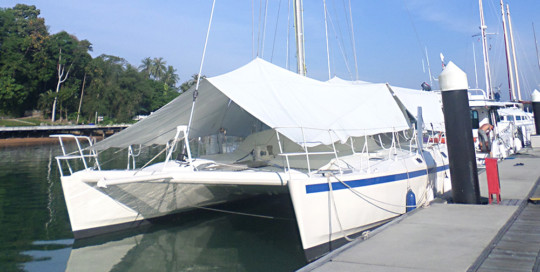 Peter Kerr 13 Multihull Surveyed by Andaman Marine Surveyors.