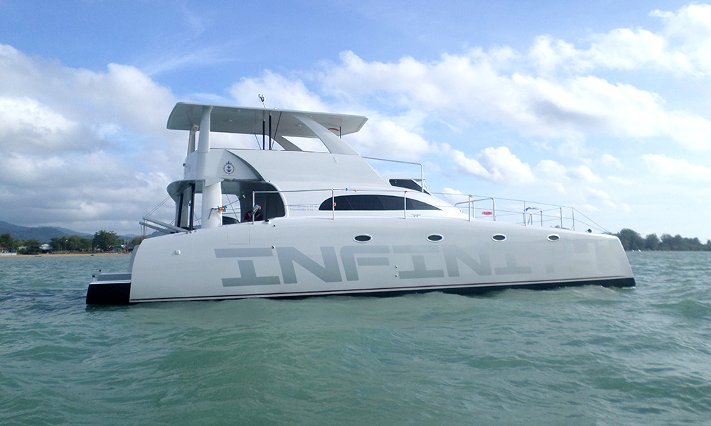 stealth catamarans